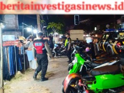 Polsek Denbar Gencar Cegah Gangguan Kamtibmas Dengan Bluelight Patrol