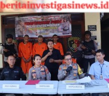 Polsek Densel Amankan Komplotan Pelaku Curanmor, Sudah Beraksi Dipuluhan TKP