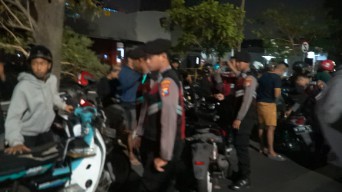 Tertibkan Balap Liar, Polrestabes Surabaya Amankan 110 Motor