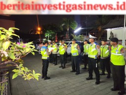 Blue Light Patrol Polsek Densel Pastikan Keamanan dan Kondusifitas Wilayah