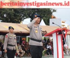Kapolda Jadi Irup Penutupan Tradisi Pembaretan Bintara Remaja Brimobda Polda Bali