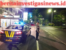 Blue Light Patrol Polsek Kuta Amankan Wilayah Hukumnya Dari Gangguan Kamtibmas