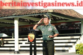 Danrem 163/WSA Pimpin Upacara Bendera 17-an Bulan September 2023