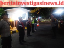 Polsek Kuta Tingkatkan Blue Light Patrol Upaya Cegah Aksi Kejahatan Wilayah Hukum