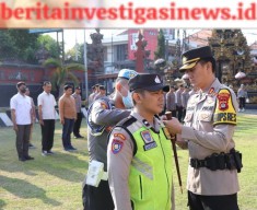 Polres Buleleng Gelar Pasukan Ops Cipkon Agung 2023