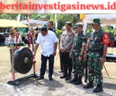 Upacara Pembukaan TMMD ke 118 Kodim Jembrana Tahun 2023