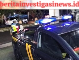 Blue Light Patrol Polsek Kutsel Sambangi Wilayah Rawan Kejahatan Hingga Dini Hari