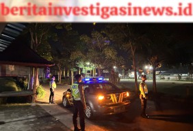 Unit Patroli Blue Light Patrol Sat Samapta Susuri Jalur Darmasaba dan Anggungan