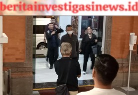 Polres Kawban Ngurah Rai Laksanakan Pengamanan Kedatangan Menteri ESDM RI