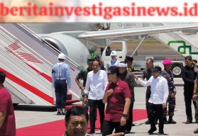 Kapolda Bali Sambut Kedatangan Presiden Joko Widodo
