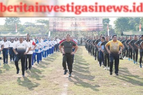 Ribuan Prajurit Kodam IX Udayana Melaksanakan SKJ 88 Dalam Rangka HUT Ke- 78 TNI