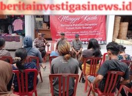 Agar Terhindar dari Kejahatan Hipnotis Polsek Kutsel di Minggu Kasih Beberkan Caranya