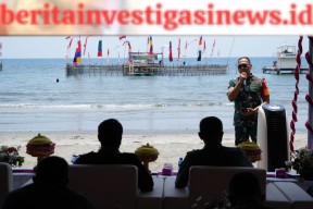 Program Unggulan Ketahanan Pangan Budidaya Bandeng di Kodim 1609 Buleleng
