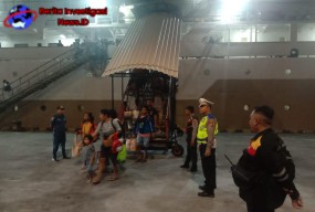 Penumpang Kapal KM Binaya Dapat Layanan Prima Blue Light Patrol Polsek Benoa