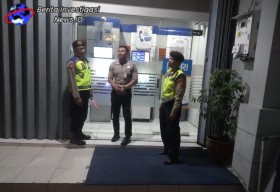 Tingkatkan Keamanan Malam Hari Polsek Denpasar Barat Berdayakan Bluelight Patrol