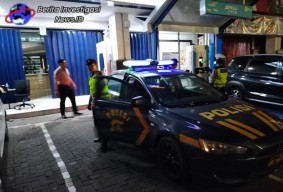 “Blue Light Patrol” Upaya Strategis Polsek Kutsel Cegah Tindak Pidana