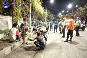 Blue light Patrol Terpadu Jaga Kondusifitas Kamtibmas Pelabuhan Benoa