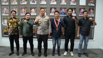 Polresta Sidoarjo Gandeng GMNI Sukseskan Pemilu 2024 Aman dan Kondusif