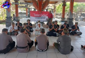 Jumat Curhat Polsek Kutsel, Warga Keluhkan Macet Saat Pengambilan Nomor My Bank Marathon