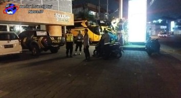 Wujudkan Kondusifitas Wilayah, Polsek Dentim Gencar Lakukan Blue Light Patrol