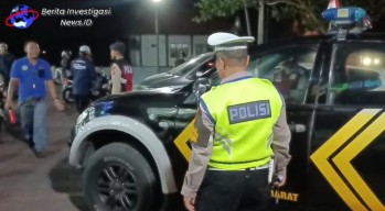 Amankan Wilayah Perkotaan Polsek Denbar Giatkan Bluelight Patrol