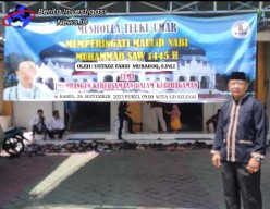 Mushalla Teuku Umar Peringati Maulid Nabi Muhammad SAW 1445 Hijriah