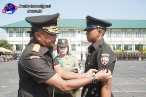 Lantik 87 Prajurit Muda, Pangdam IX Udayana: "Resmi Sandang Pangkat Prajurit Dua TNI AD"