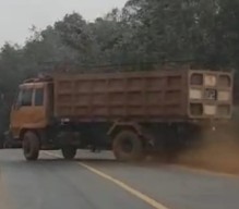 Pertambangan Tanah Laterit Atau Galian C di Rubung Buyung kotim Diduga Illegal, Diminta Kepolisian Tindak Tegas