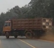 Pertambangan Tanah Laterit Atau Galian C di Rubung Buyung Kotim Diduga Illegal, Diminta Kepolisian Tindak Tegas