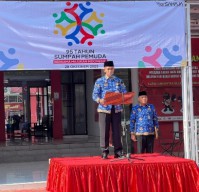 Lapas Narkotika Kelas IIA Pamekasan Kanwil Kemenkumham Jatim Menggelar Upacara Hari Sumpah Pemuda ke-95 Tahun