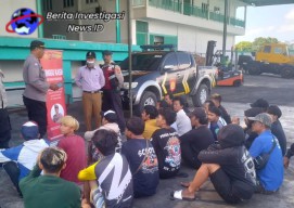 Polsek Benoa Dengan Warga Komunitas ABK Lakukan Minggu Kasih Bersama
