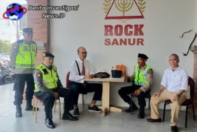 Minggu Kasih Polsek Densel Ajak Jemaat Waspadai Aksi Kejahatan