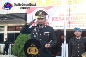 Polres Jembrana Peringati Hari Kesaktian Pancasila Berlangsung Dengan Khidmat