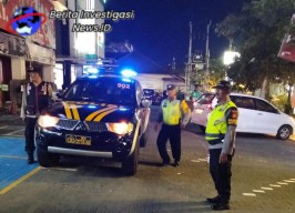 Turunkan Crime Total Polsek Kutsel Rutin Gelar Blue Light Patrol