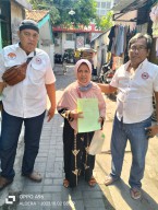 Ormas Aldera Bantu Seorang Janda Sebatangkara Rujuk ke Rumah Sakit