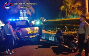 Langkah Proaktif Polsek Dentim Intensifkan Pelaksanaan Blue Light Patrol