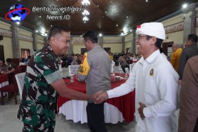 Serukan Deklarasi Damai, Pangdam IX Udayana Hadiri Doa Bersama Jelang Pemilu 2024