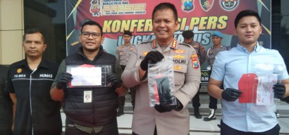 Polresta Sidoarjo Ungkap Kasus Penipuan dan Penggelapan Mantan Sales Sepeda Motor