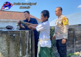 Baksos Polres Jembrana Berbagi Air Bersih di HUT ke 72 Humas Polri