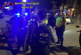 Blue Light Patrol Sambangi Obyek Vital dan Jalur Rawan Kriminalitas