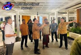 Jelang AALCO, Romi Yudianto Tinjau Tempat Pemeriksaan Imigrasi Ngurah Rai