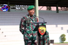 Pimpin Apel Gelar Pasukan Kodam IX Udayana, Pangdam Yakinkan Kesiapan Pengamanan KTT AIS di Bali