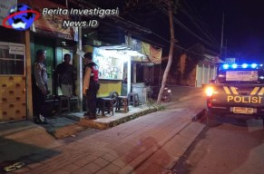 Blue Light Patrol Polsek Dentim Susuri Zona Rawan Terjadinya Aksi Kriminalitas