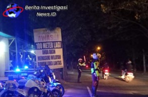 Patroli Rahayu Sat Lantas Polres Jembrana Antisipasi Kemacetan dan Kecelakaan