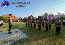 Sertijab Pejabat Utama Dipimpin Kapolres Buleleng