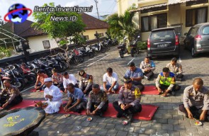 Polsek Denbar Laksanakan Doa Bersama Memohon Kelancaran KTT AIS