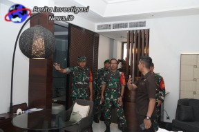 Yakinkan Keamanan Jelang KTT AIS, Pangdam/Dansatgas Pamwil Cek Hotel VVIP