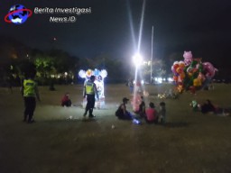 Bluelight Patrol Polsek Denpasar Barat, Wujudkan Wilayah Yang Aman dan Kondusif