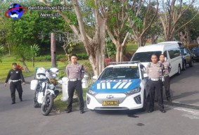 Satgas Walrolakir Kawal Dan Amankan Rute Delegasi KTT AIS 2023