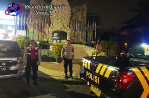 Rutinitas Blue Light Patrol, Upaya Polsek Kuta Tekan Kriminalitas Wilayah Hukum